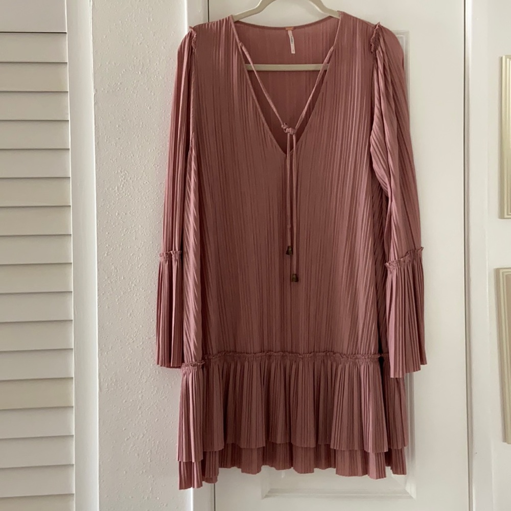 Free People Blush Swing Dress S